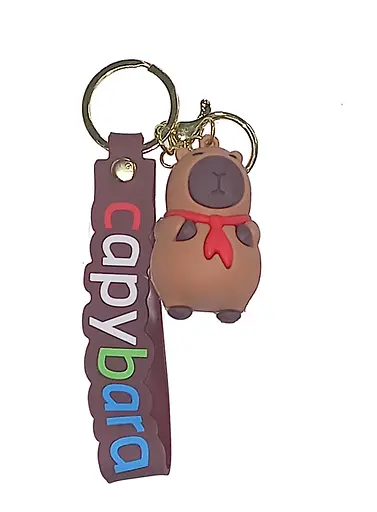 Брелок C 68188 CAPYBARA (6900067681881) Красный - фото 1