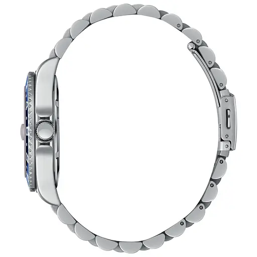 Наручний годинник чоловічий Lee Cooper Daytona Blue Сріблястий (3431) - фото 4