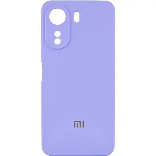 Чехол Lakshmi Silicone Cover Full Camera AAA with Logo для Xiaomi Redmi 13Coco C65 Сиреневый/Dasheen