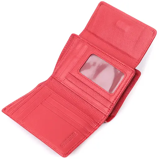 Жіночий шкіряний гаманець ST Leather 13.5х9.5х3 см acs0029447 - фото 6