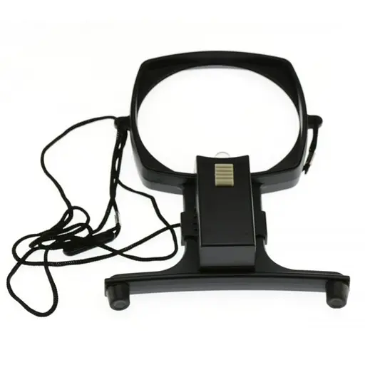 Лупа для вышивания MG11B-3 увеличение 2.5Х подсветка диаметр 100 мм + 5Х – 25 мм - фото 3