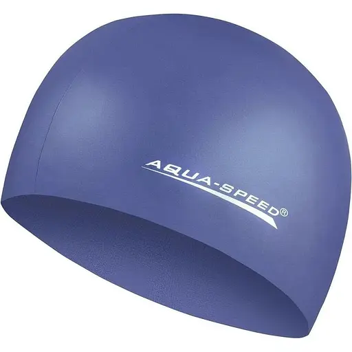 Шапочка для плавання Aqua Speed Mega Синій (1000-100-10)