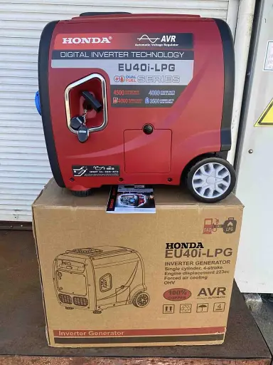 Інверторний Генератор газ-бензин Honda EU40i-LPG (бензин 4.8/4.3 кВт, газ – 4.3/4.0 кВт) - фото 5
