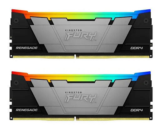 Память для ПК Kingston DDR4 16 ГБ KIT (8 ГБ x 2) 3600 FURY Renegade RGB - фото 4