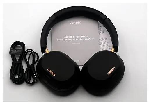 Навушники бездротові гарнітура Ugreen TWS HiTune Max5c HP203 чорні - фото 5