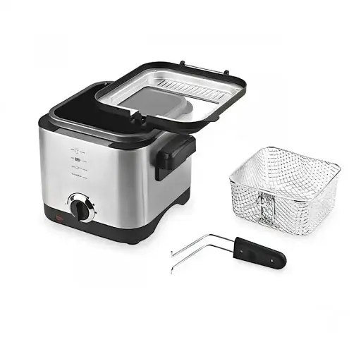 Фритюрница для дома на 1,5 л Crownberg CB 5542, 1200 Вт для картофеля фри - фото 6