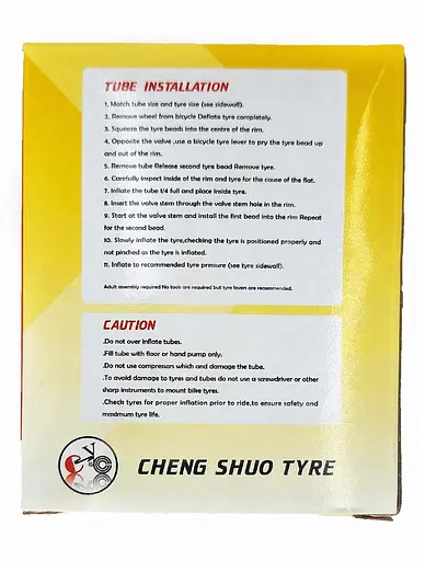 Камера велосипедная CS 16x1.75/1.95 AV 32 мм (G0001363) - фото 4