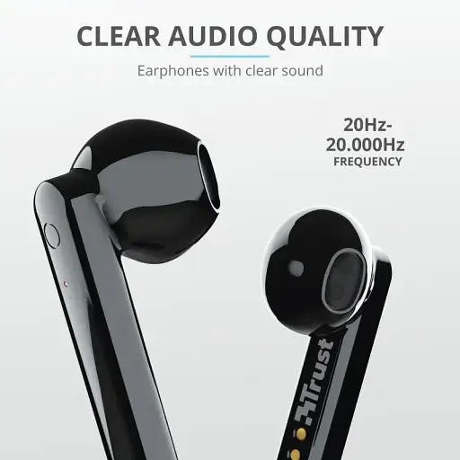 Навушники Trust Primo Touch True Wireless Black - фото 10