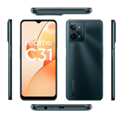 Смартфон Realme C31 4/64GB Dark Green Global Version - фото 7