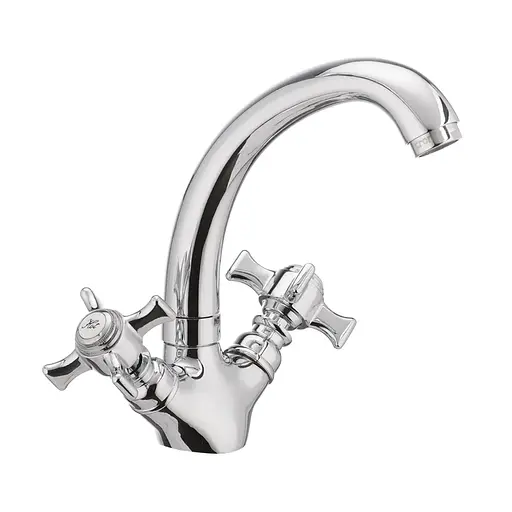 Змішувач для умивальника Cron Zeus 272 CR0082 Хром - фото 1