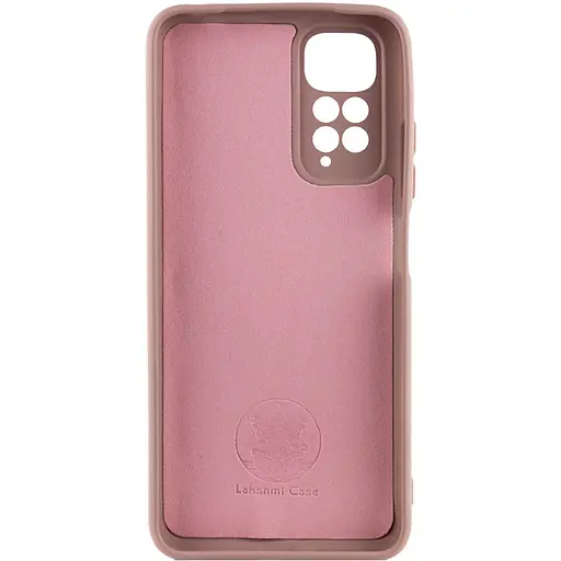 Чехол Silicone Cover Lakshmi Full Camera (AAA) для Xiaomi Redmi Note 11 (Global) / Note 11S Розовый / Pink Sand - фото 2