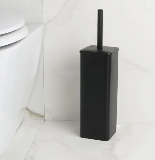 Ершик для унитаза Yoka Amba black PD.AMBA FB, Черный матовый - фото 4