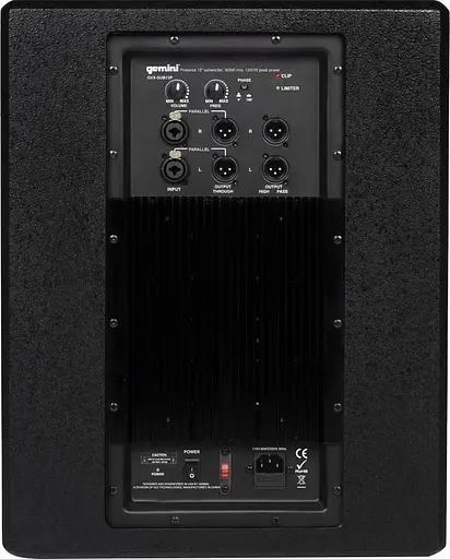 Активний сабвуфер Gemini GVX-SUB12P - фото 3