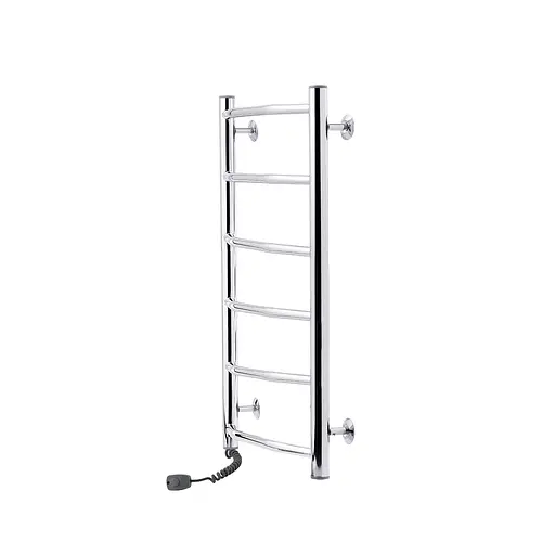 Рушникосушарка електрична Kroner Трапеція ДТ10EL 800x500/6 EL CV023135, Хром, Ліве - фото 3