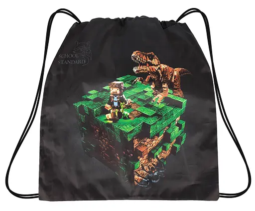 Мешок для сменной обуви для мальчика Game Майнкрафт School Standard MSS-42