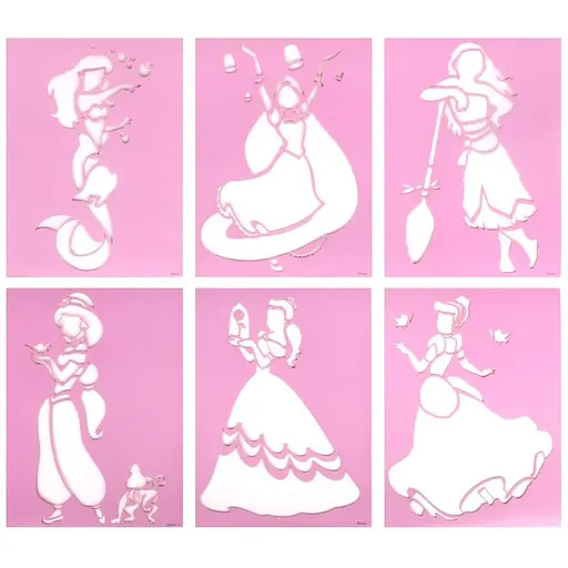 Набір спрей-ручок Disney Princess з трафаретами (DP22364) - фото 8