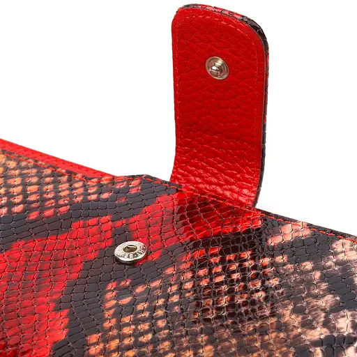 Кожаный женский кошелек Canpellini 10х18.7х2 см acs0025146 - фото 3