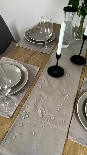 Комплект Доріжка водовідштовхувальна Капучино однотон 260х40 см 4 шт. - фото 8