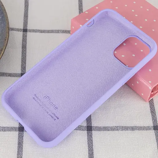 Чохол Epik Silicone Case Full Protective AA для Apple iPhone 11 Pro 5.8 Бузковий/Dasheen - фото 3