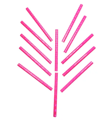 Светоотражатели на шпце колеса велосипеда 12 шт розовый (G00010408)