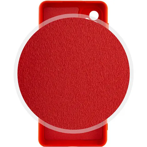 Чохол Silicone Cover Lakshmi Full Camera (A) для Samsung Galaxy M14 5G Червоний / Red - фото 3