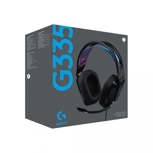 Комп'ютерна гарнітура Logitech G335 Wired Gaming Black (981-000978) - фото 3