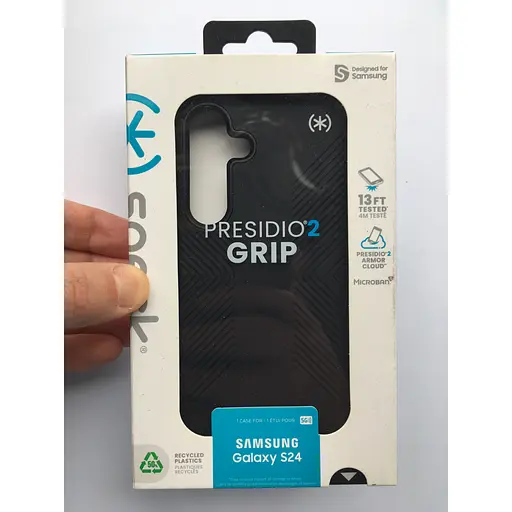 Противоударный чехол Speck Presidio2 Grip для Samsung Galaxy S24/S25 Black 150613-3205 - фото 2