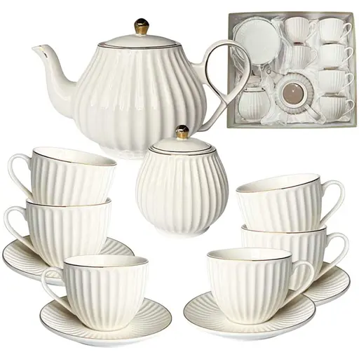 Сервиз чайный S&T Франческа на 6 персон 14 предметов (18044-00) - фото 1