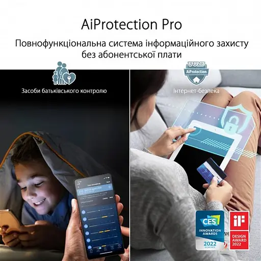 Wi-Fi Mesh система Asus ZenWiFi Pro ET12 2pk Black (90IG05Z0-MO3A20) - фото 7
