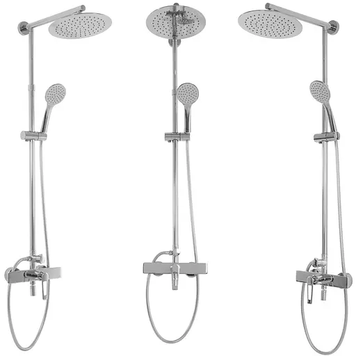 Душовя система Rea Aldi з виливом хром REA-P8801, Хром - фото 2