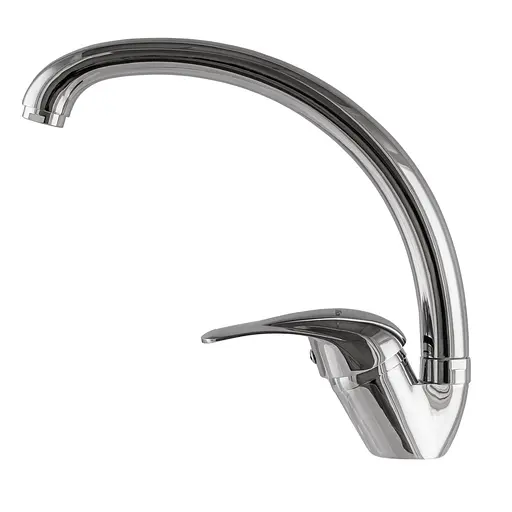 Змішувач для кухні EcoMix E-GEZ-103S-WH Хром - фото 1