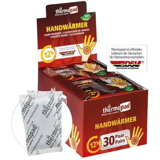 Грілки хімічні для рук Thermopad Hand Warmer 30 пар (1033-TPD 78310) - фото 3
