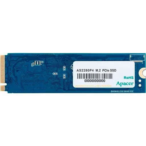 SSD накопичувач Apacer AS2280P4 512GB (AP512GAS2280P4-1) [142478]