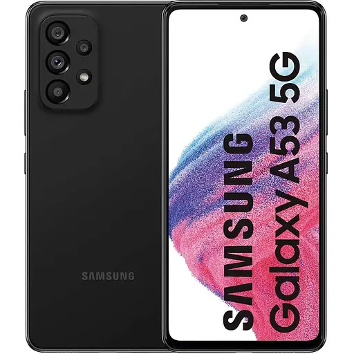 Смартфон Samsung Galaxy A53 5G 128Gb Awesome Black (SM-A536B/DS) - фото 1