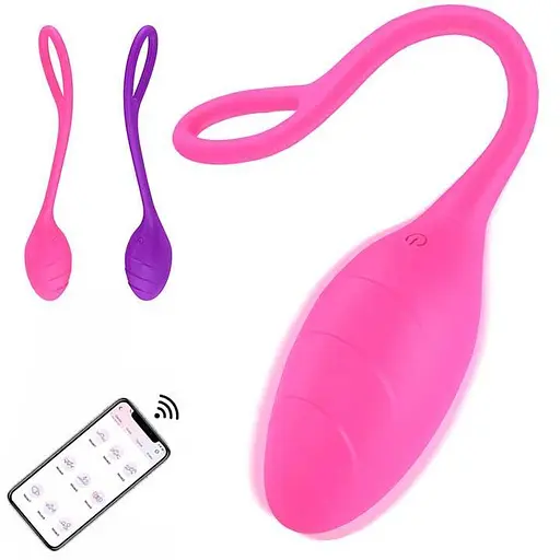 Смарт-віброяйце для клітора та точки G для жінок 10 режимів рожевий - фото 3