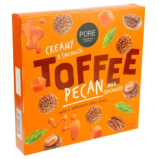 Конфеты Pure Chocolate с начинкой, тоффи, 153 г (873271) - фото 2