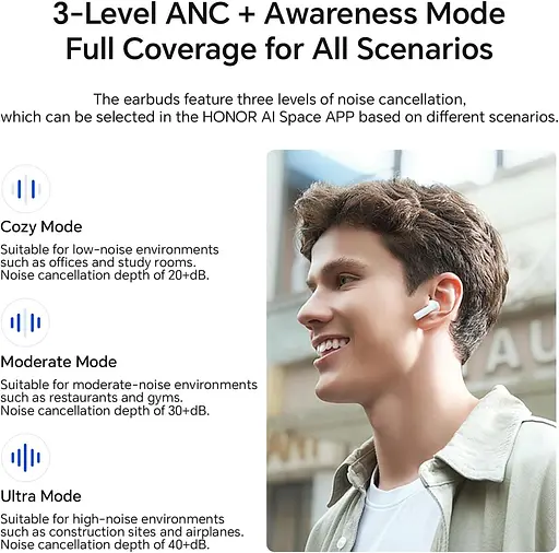 Наушники для перевода языка AI Conyat, наушники-переводчики 3-в-1 Bluetooth 5.4 со 164 языками реального времени, наушники 40H - фото 6