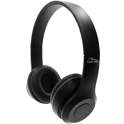 Гарнитура Media-Tech EPSILION BT MT3591 FM/MP3, Bluetooth+3,5мм, Black - фото 2