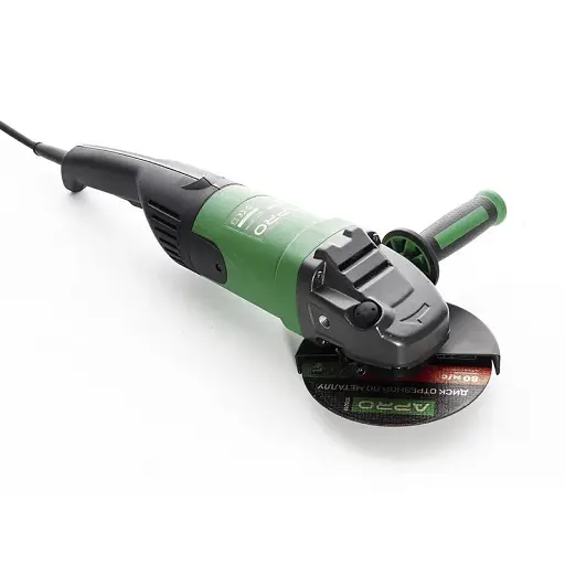 Болгарка шліфувальна кутова (КШМ) Apro 180/2300 ПРМ 30412 - фото 2