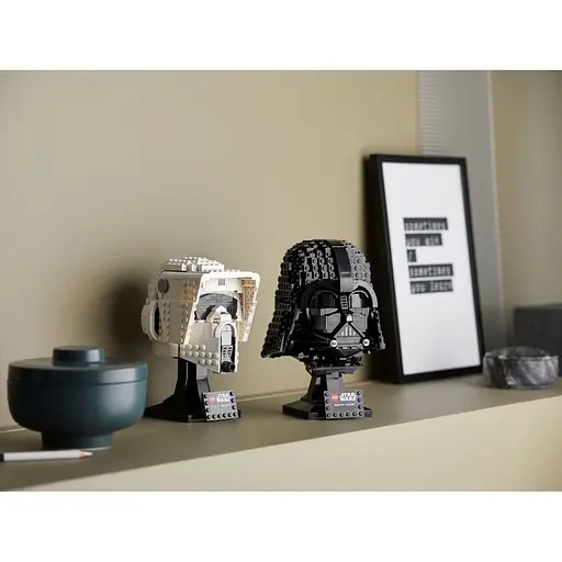Конструктор LEGO Star Wars Шлем Дарта Вейдера 834 детали (75304) - фото 8