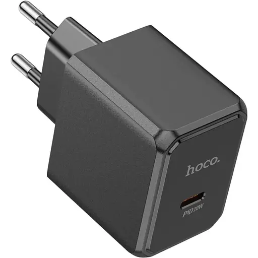 Зарядное устройство Hoco CS13A Ocean PD20W Type-C PC+ABS Black