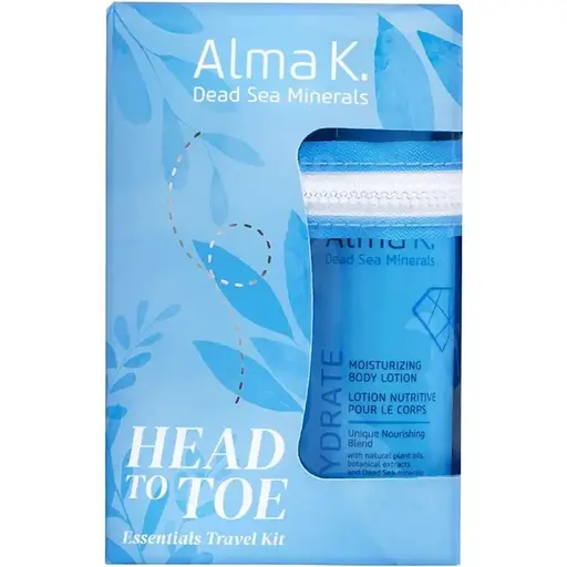 Набір дорожній для догляду за тілом і волоссям Alma K Head to Toe Essentials - фото 3