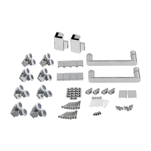 Душевая кабина Qtap Taurus CRM1011SC6 Clear 100x100 см + поддон Qtap Tern 301112, Универсальная, хром, мелкий до 20 см - фото 7