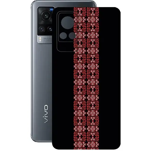 Захисна плівка StatusSKIN для Vivo X60 5G Корпус Вініл Вишиванка 2 - фото 1