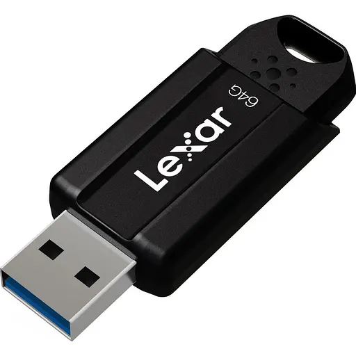 USB флэш-накопитель Lexar JumpDrive S80 64GB USB-A 3.1 Black (LJDS080064G-BNBNG) [137794] - фото 2