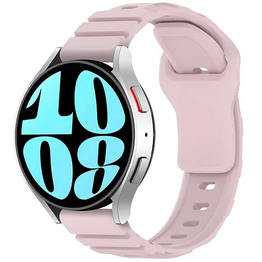 Силиконовый ремешок Defense для Smart Watch 20mm Light Pink