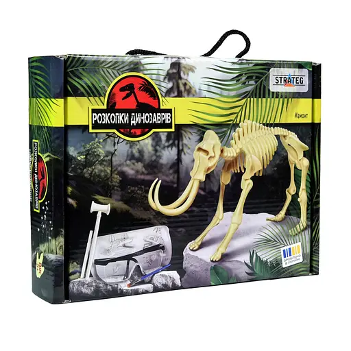 Набір для творчості розкопки динозаврів "Мамонт" Strateg 30834 - фото 1