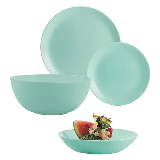 Уценка. Сервиз столовый Luminarc Diwali Light Turquoise 19 предметов (6443106) - фото 1