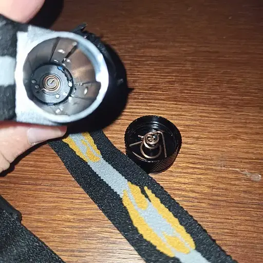 Налобний ліхтар Boruit H02B (біле та синє світло) без акумулятора - фото 7