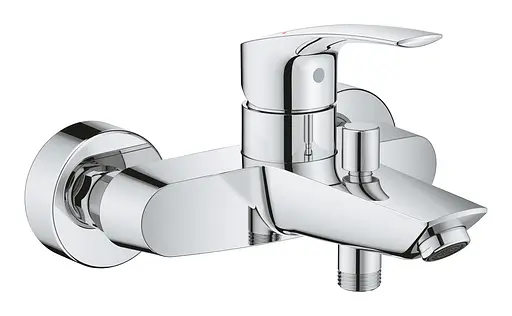 Набір змішувачів Grohe Eurosmart 3 в 1 для ванної кімнати UA123246R1 Хром - фото 9